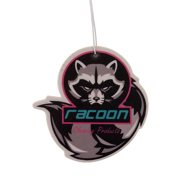 Racoon, CAR FRAGRANCE Scent Tree Lufterfrischer, Grau, Rosa, Schwarz