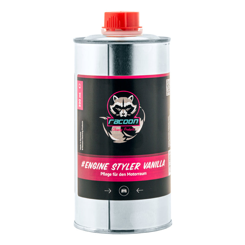 Racoon, ENGINE STYLER VANILLA Reiniger + Pflege Motoraum - 500ml, Flüssigkeit, Klar