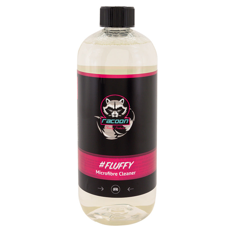 Racoon, FLUFFY Microfiber Spezial-Waschmittel - 1000ml, Flüssigkeit, Gelb, Transparent