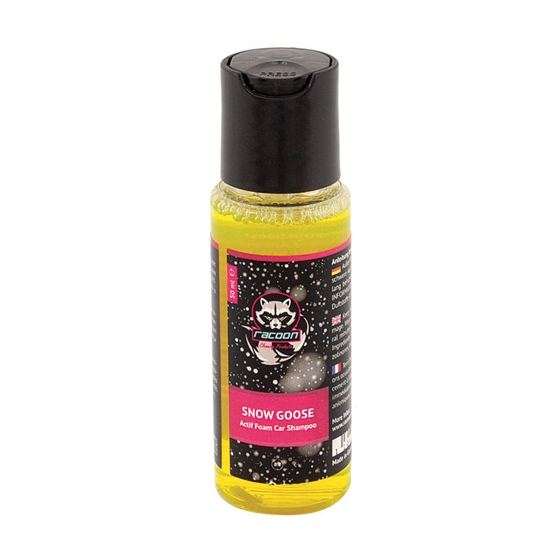 Racoon, SNOW GOOSE Car Shampoo / Active Snow Foam - 50ml, Flüssigkeit, Gelb