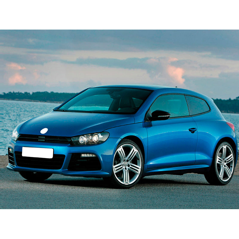 Blanco, AutoStyle Komplettbausatz passend für Volkswagen Scirocco 2008-2015 R-Look inkl. Grills & TFLs (PP), ABS, Unlackiert