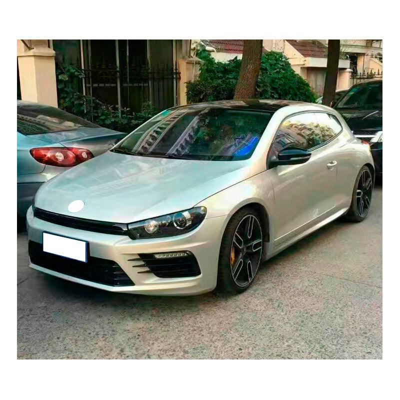 Blanco, AutoStyle Komplettbausatz passend für Volkswagen Scirocco 2015- R-Look inkl. Grills & TFLs (PP), ABS, Unlackiert