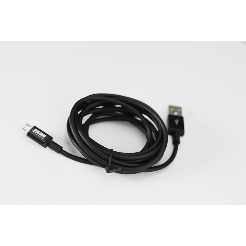 SSDN Mobile, USB zum Micro USB Lade-/Datenkabel - 200cm, Kunststoff, Schwarz