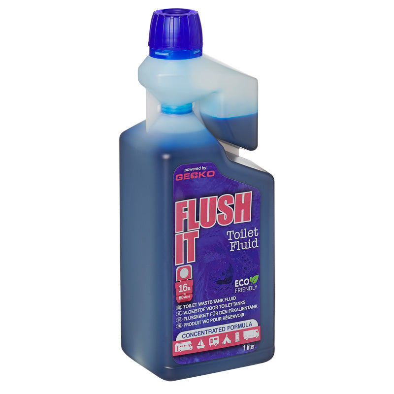 Flush-It, Gecko Flush-it 1 Liter, Flüssigkeit, Transparent