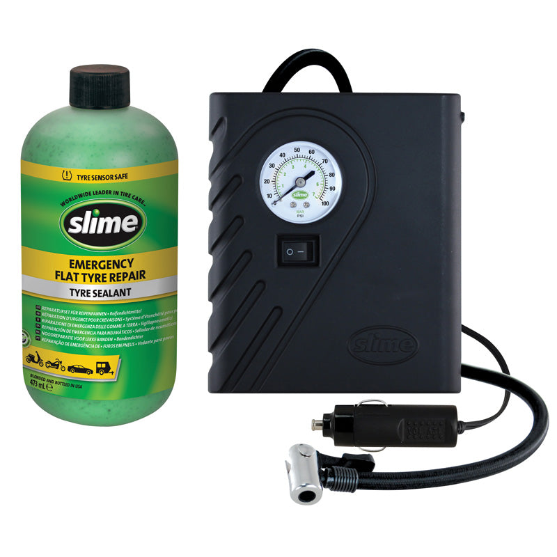 Slime, Smart Repair Compressor Set 50050, Grün