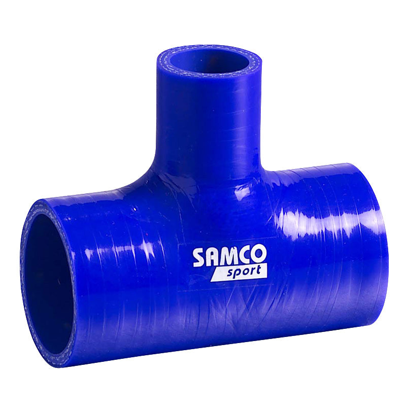 Samco Sport, Samco Silikonschlauch T-Stück 25mm - Länge:102mm - Ø76mm - Blau, Silikone