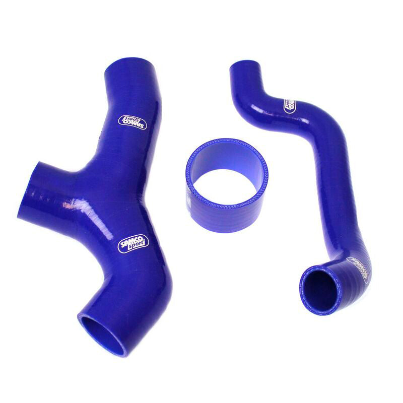 Samco Sport, Samco Schlauchset passend für Subaru Impreza Turbo Version 9 Hawkeye 2006-2008 - 3-Teilig - Turbo - Blau, Silikone