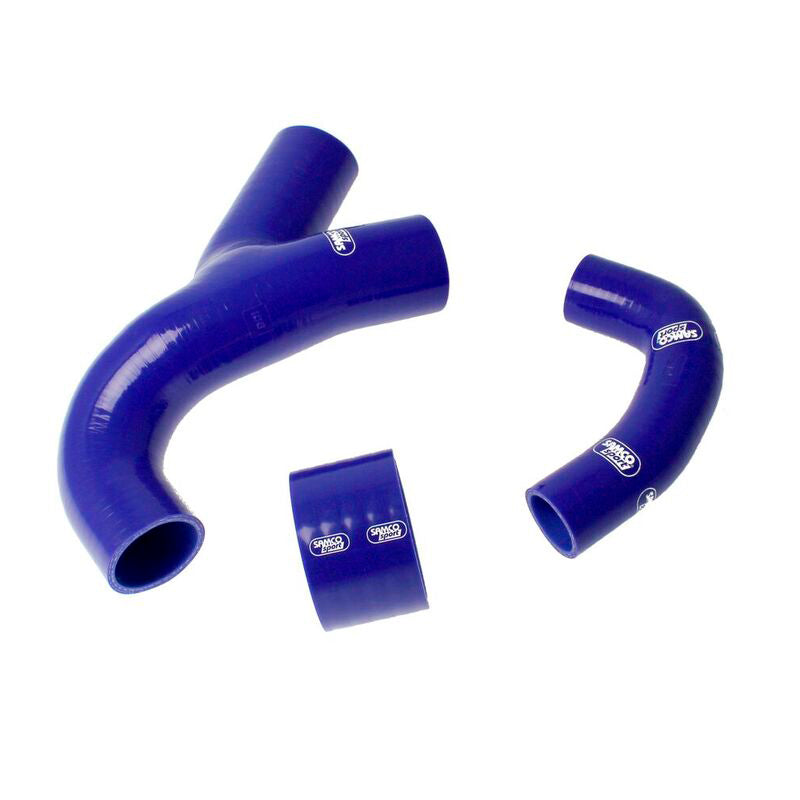 Samco Sport, Samco Schlauchset passend für Subaru Impreza Turbo GC8 Version 3/4 1997-1999 - 3-Teilig - Turbo - Blau, Silikone