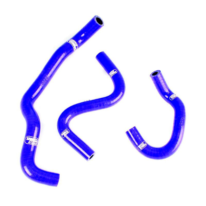 Samco Sport, Samco Schlauchset passend für Subaru Impreza Turbo Version 7 Bugeye 2000-2002 - 3-Teilig - Lenkhilfe - Blau, Silikone