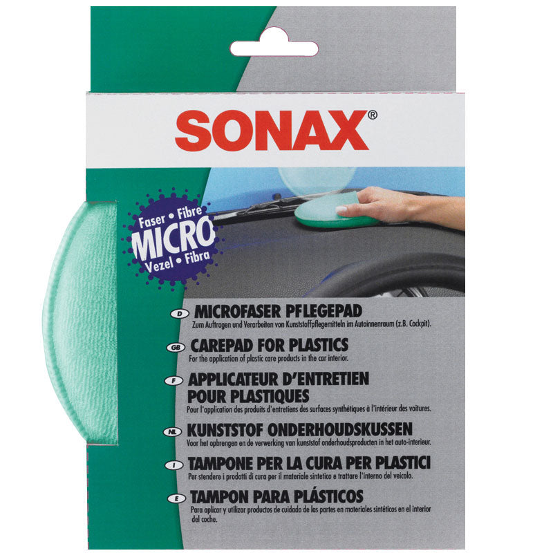 SONAX, Sonax 417.200 Microfaser Pflegepad, Grün