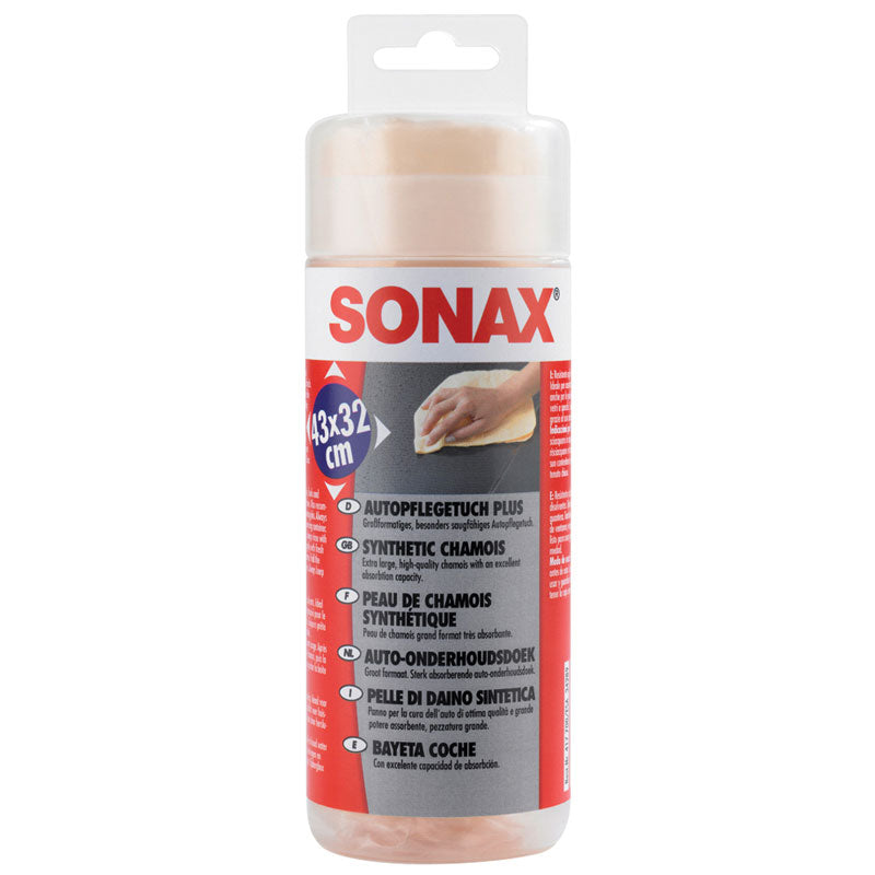 SONAX, Sonax 417.700 Weichleder in container, Weiss