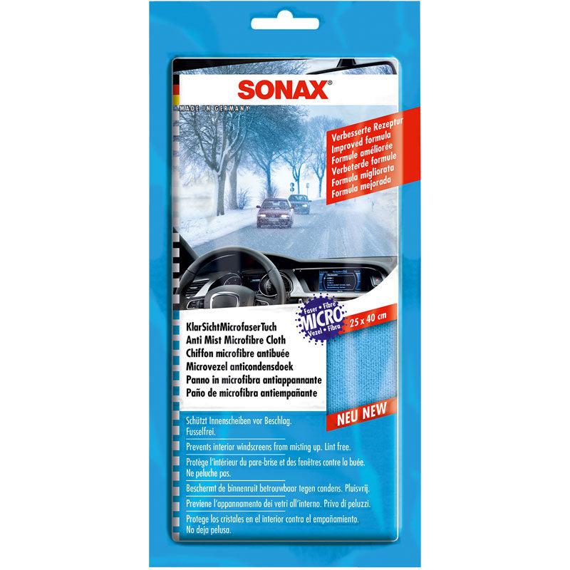 SONAX, Sonax 421.200 Klarsichtmicrofaser-Tuch, Blau