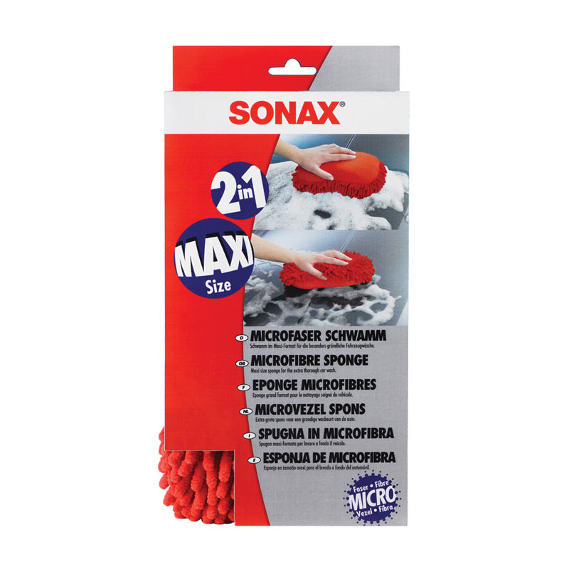 SONAX, Sonax 428.100 Mikrofaserschwamm, Rot