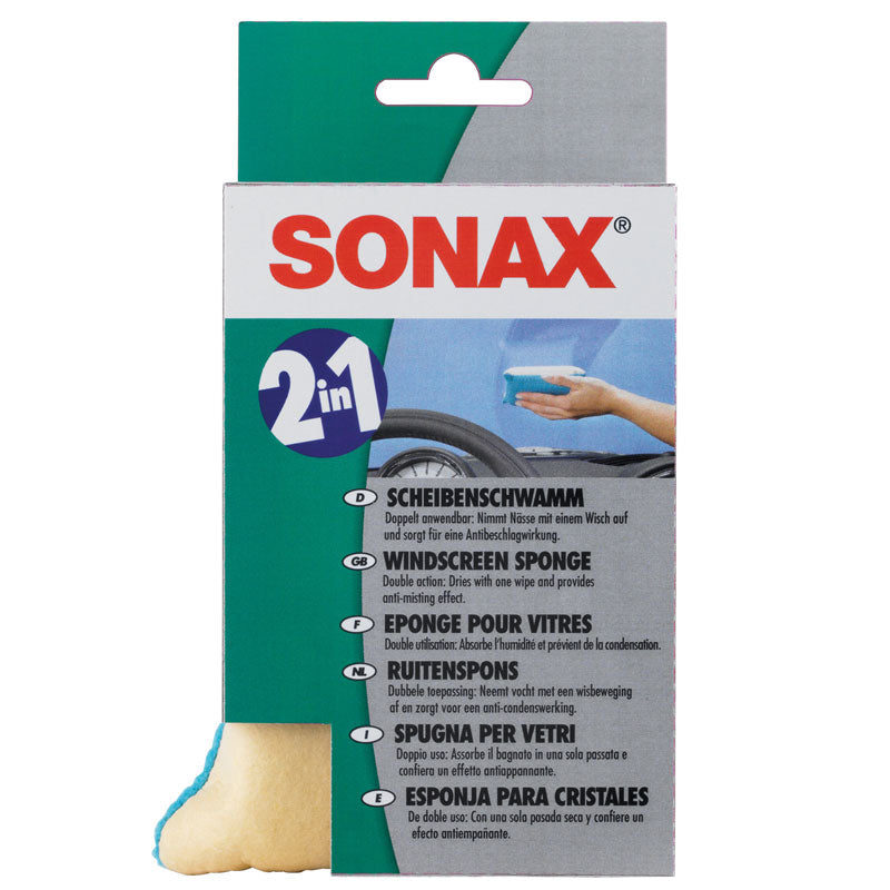 SONAX, Sonax 417.100 Scheibenschwamm, Grün