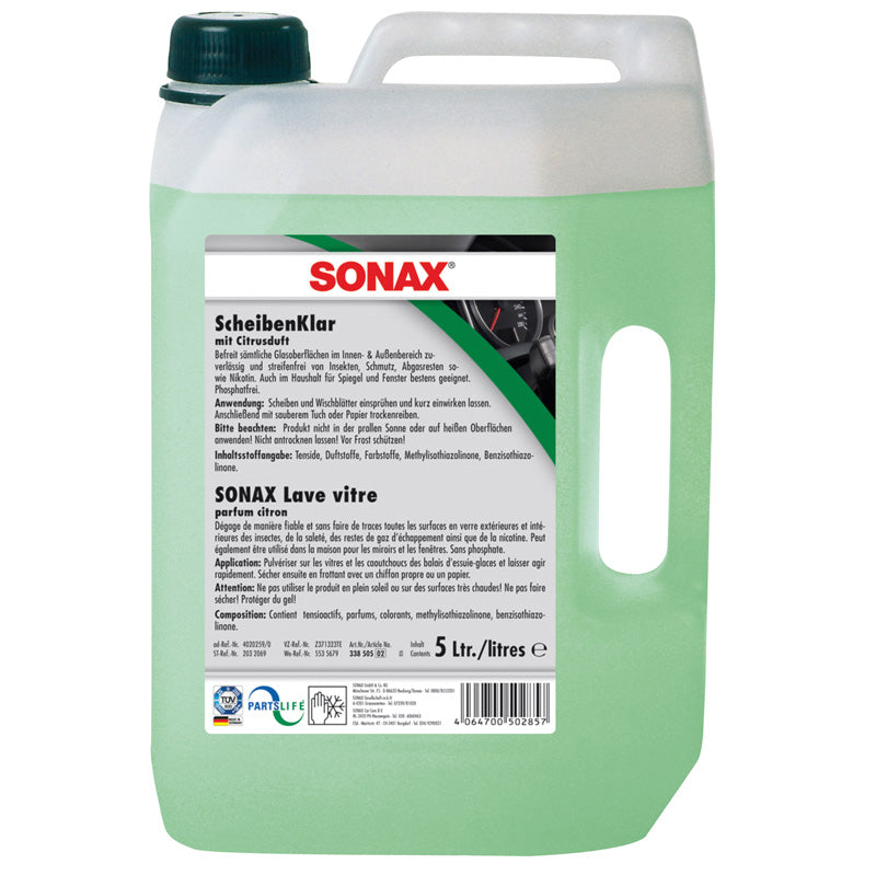 SONAX, Sonax 338.505 Scheibenklar 5L, Grau