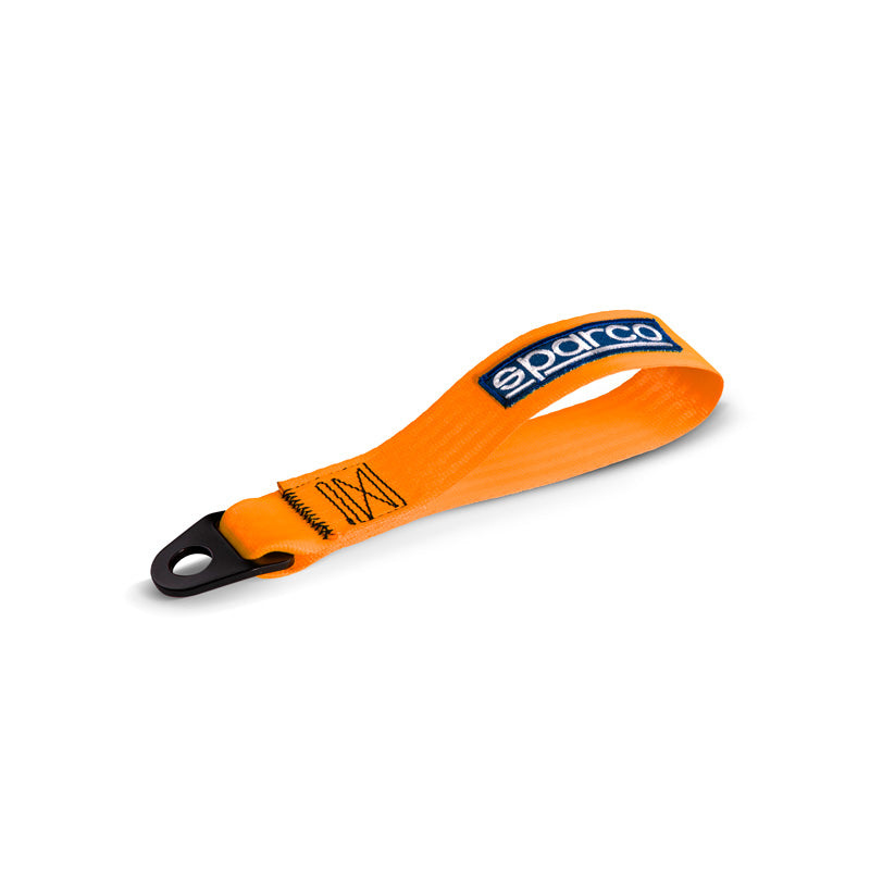 Sparco, Abschleppgurt Performance - Neon Orange - max. 2000kg - 16mm Loch