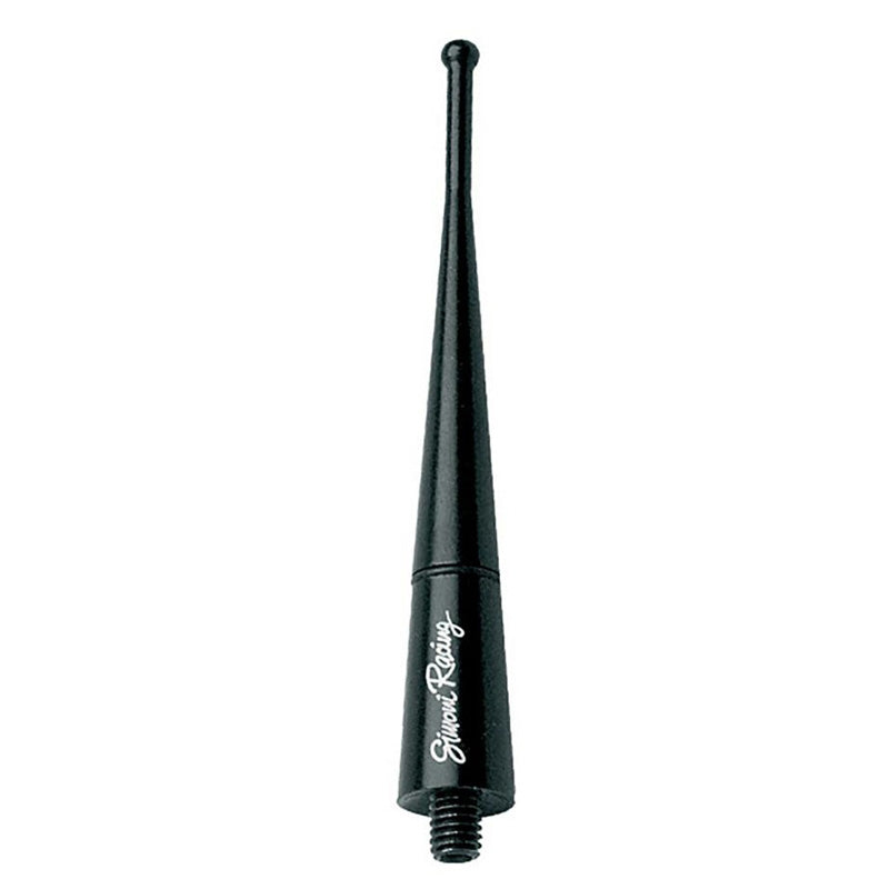 Simoni Racing, Aluminium Antenne 8V - Schwarz - Länge 9cm