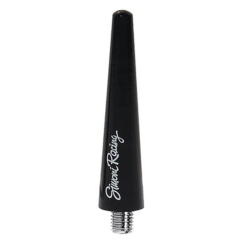 Simoni Racing, Aluminium Antenne Short - Schwarz - Länge 6cm