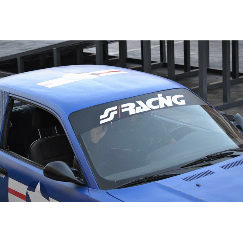 Simoni Racing, Blendstreifen New Logo - 150x24cm - Schwarz, Vinyl