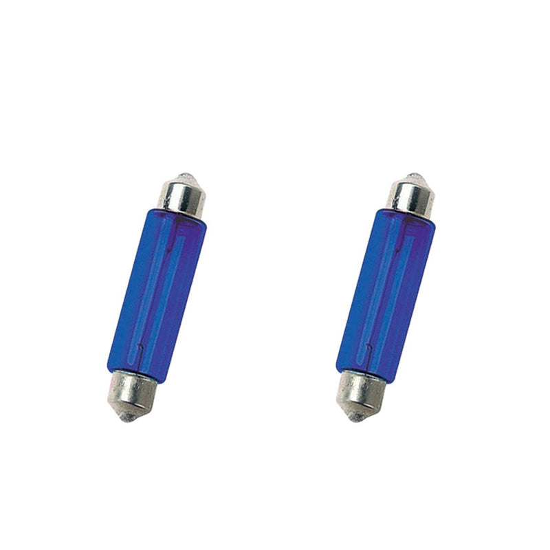 Simoni Racing, Festoon Halogen Extreme Rocket Leuchtmittel - 42mm - Weiß - Satz à 2 Stück, Blau