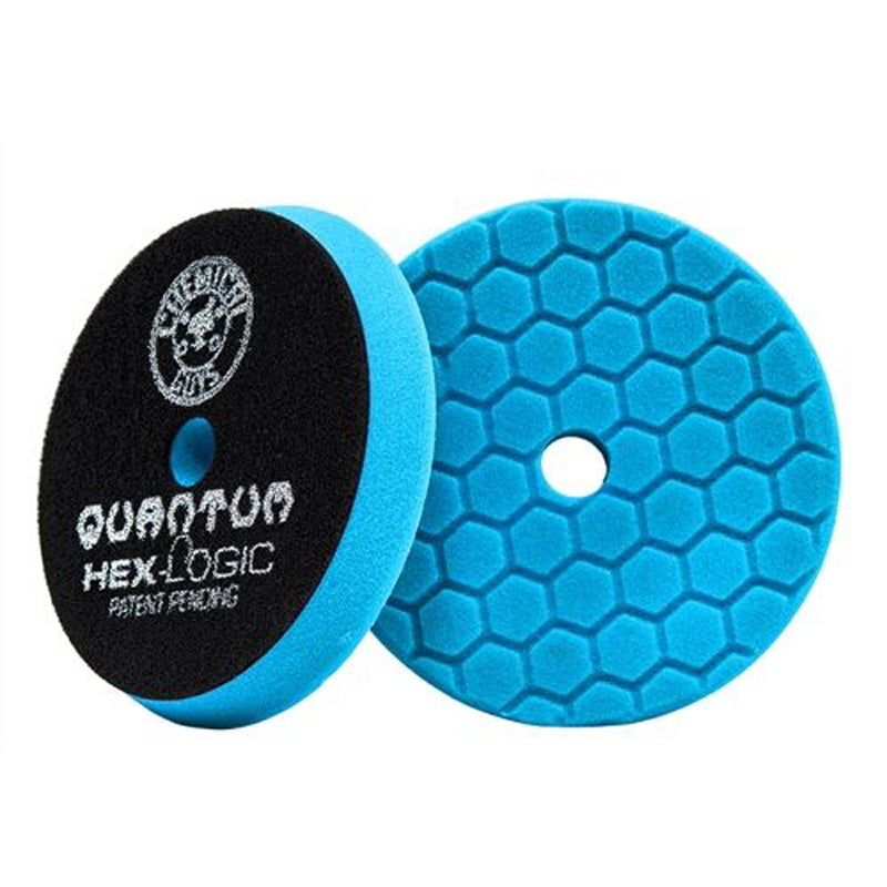 Smart Wax, Hex Logic Quantum 5,5 Blue Machine Pad (Light Polishing), Blau