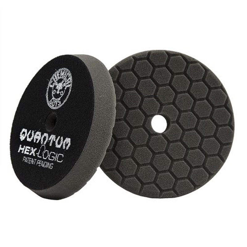 Smart Wax, Hex Logic Quantum 5,5 Black Machine Pad (Extra Soft Polishing), Schwarz