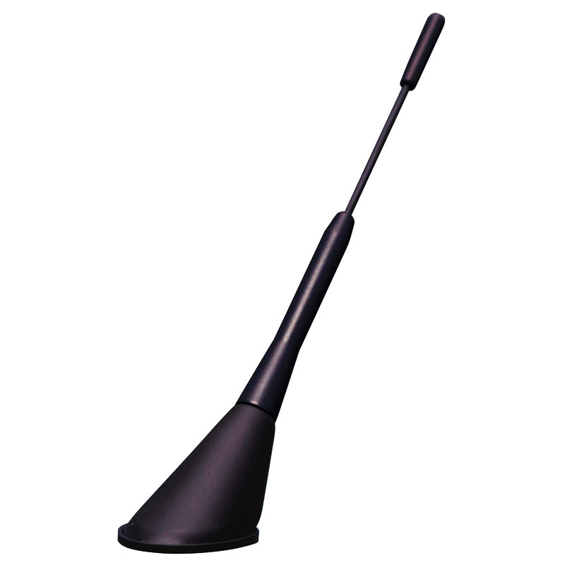 AutoStyle, Universelle Aluminium Antenne - Shortstick 16v - Schwarz