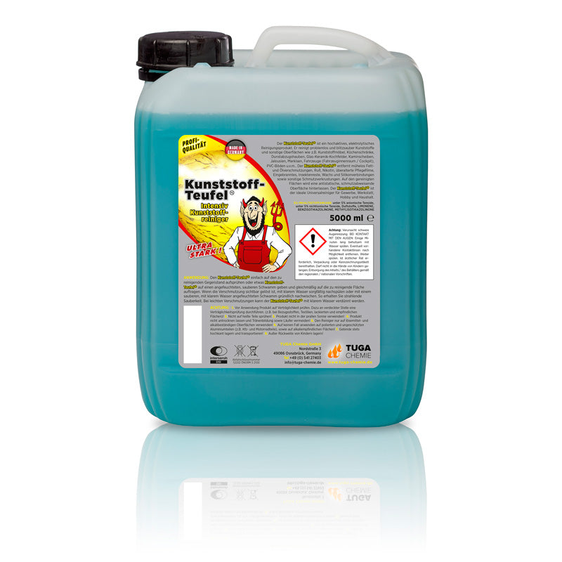 Tuga Chemie, Kunststoff-Teufel Universalreiniger - Blau - 5000ml, Flüssigkeit