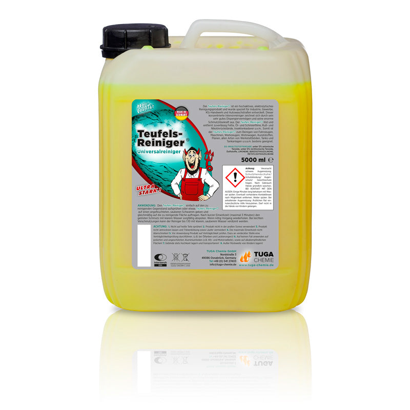 Tuga Chemie, Teufels-Reiniger Industrie-reiniger - Gelb - 5000ml, Flüssigkeit