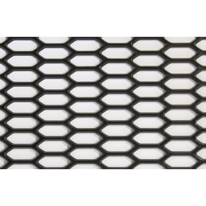 AutoStyle, Kunststoff Renngitter PP schwarz - HEX 30x11mm - 150x30cm, Schwarz