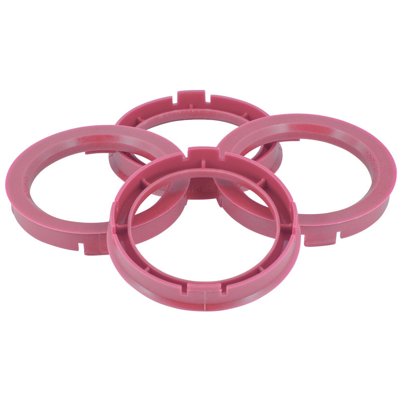 TPI, Satz  Radnaben-Zentrierringe - 67.1->64.1mm - Rosa, Nylon