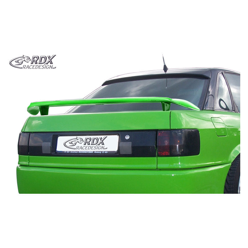 RDX Racedesign, Heckspoiler passend für Audi 80 Typ 89/B3/B4 (PU), PU-Rim, Unlackiert