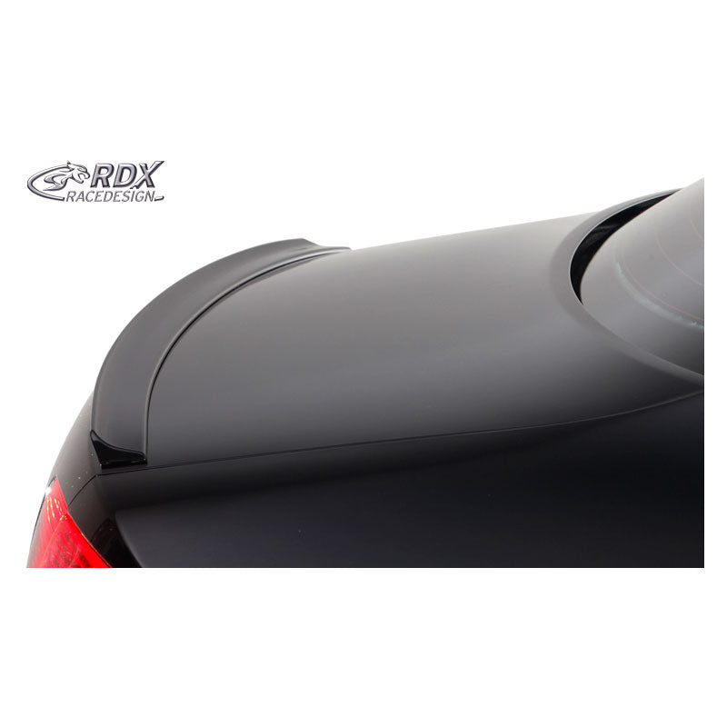 RDX Racedesign, Heckspoilerlippe passend für Audi A4 B7 Limousine 2005-2008 (ABS), Schwarz