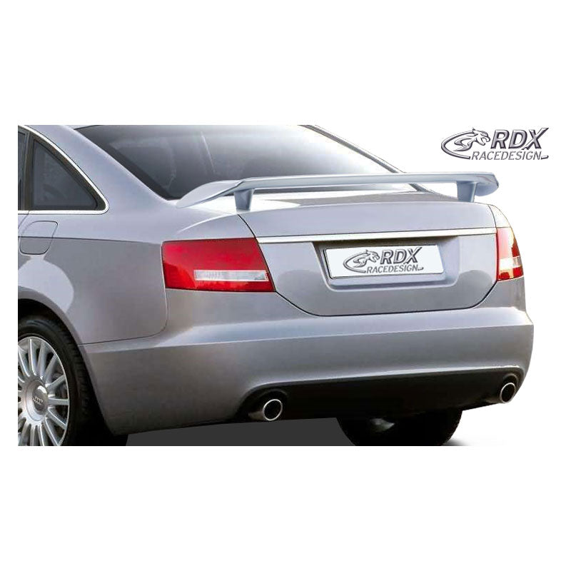 RDX Racedesign, Heckspoiler passend für Audi A6 4F Limousine 2005-2008 (PU), PU-Rim, Unlackiert