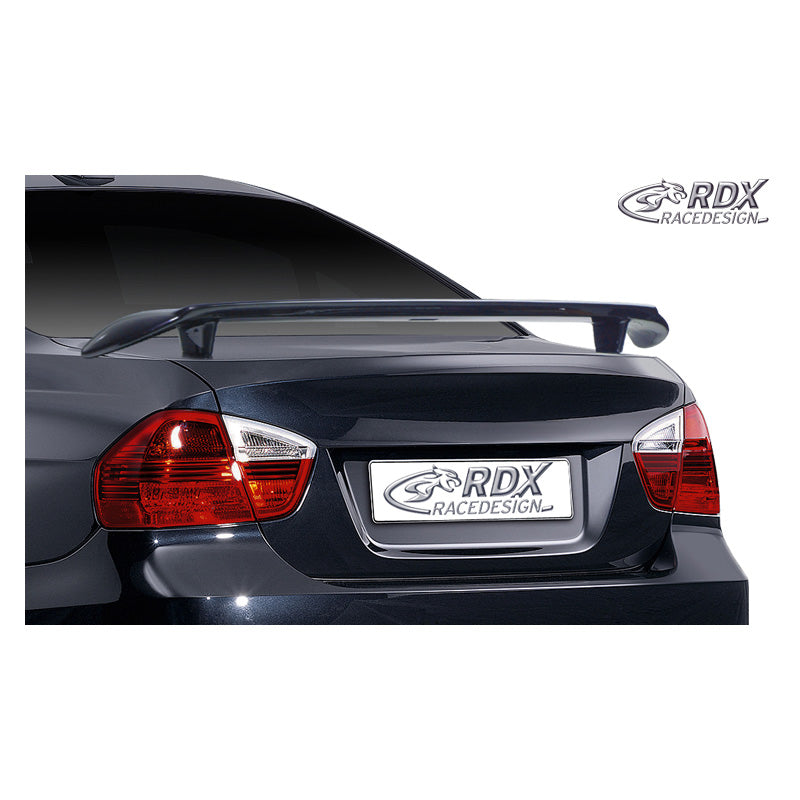 RDX Racedesign, Heckspoiler passend für BMW 3er E90 Limousine (PU), PU-Rim, Unlackiert