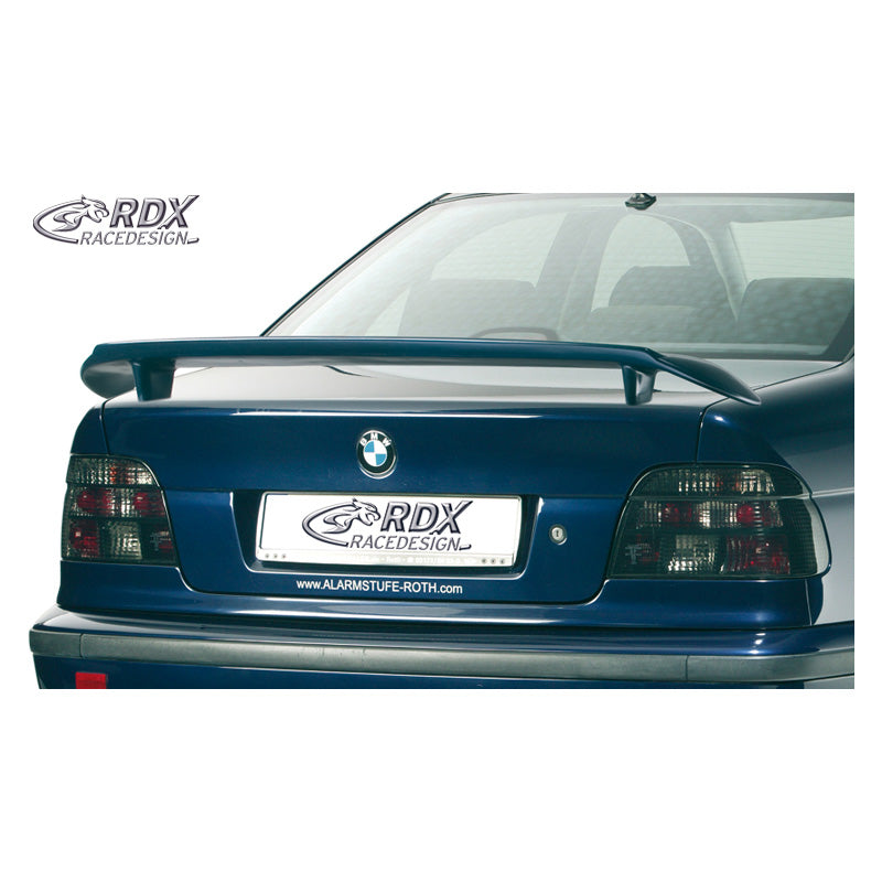 RDX Racedesign, Heckspoiler passend für BMW 5er E39 Limousine (PU), PU-Rim, Unlackiert