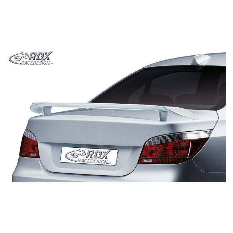 RDX Racedesign, Heckspoiler passend für BMW 5er E60 Limousine (PU), PU-Rim, Unlackiert