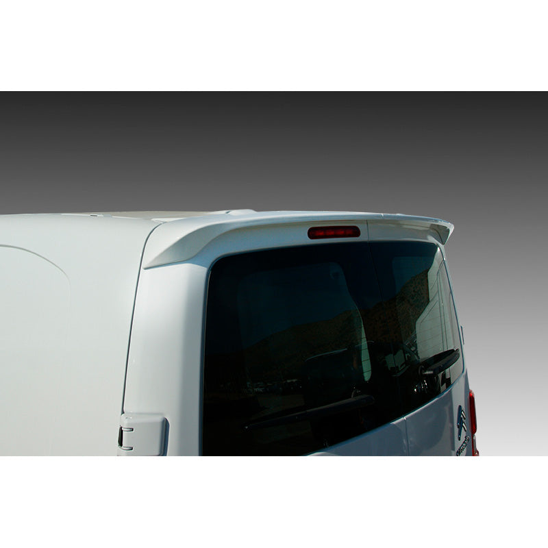 Motordrome, Dachspoiler passend für Citroën Jumpy/Dispatch/Spacetourer & Peugeot Expert III/Traveller & Toyota Proace 2016- & Opel Vivaro C/Zafira Life 2019- & Fiat Scudo/Ulysse 2022- (mit 2 Hecktüre) (PU), PU-Rim, Unlackiert