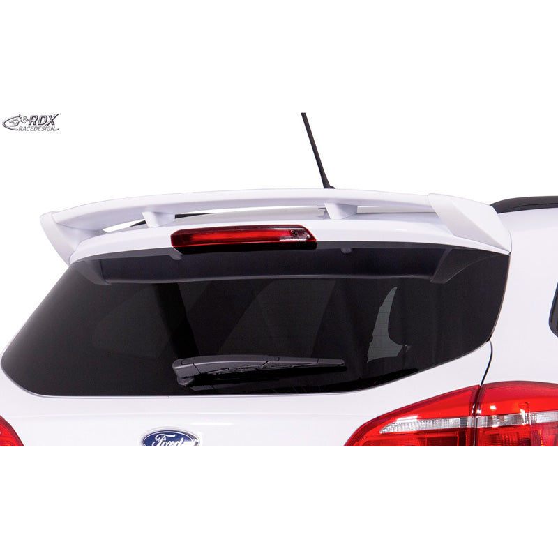 RDX Racedesign, Dachspoiler passend für Ford Focus III Wagon 10-18 (PUR-IHS), PU-Rim, Unlackiert