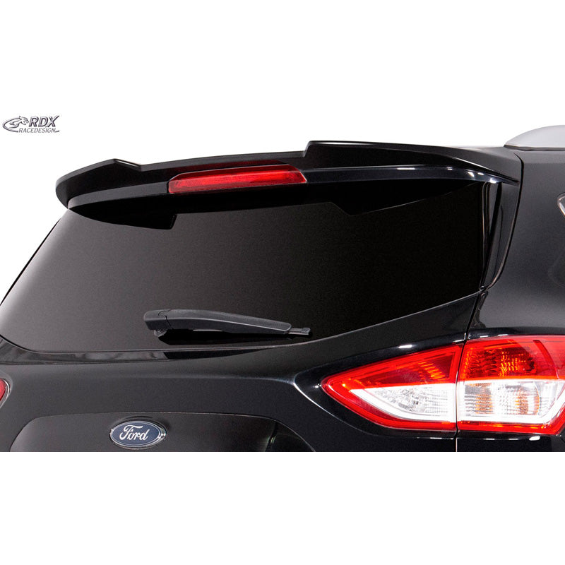 RDX Racedesign, Dachspoiler passend für Ford Kuga II (DM2) 2013-2019 (PUR-IHS), PU-Rim, Unlackiert