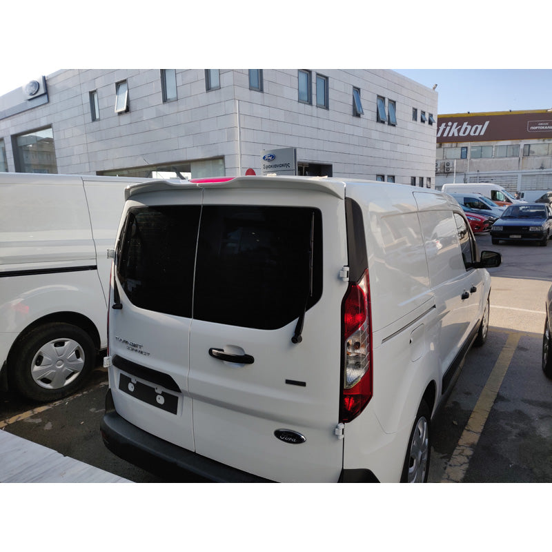 Motordrome, Dachspoiler passend für Ford Transit Connect 2014- (mit 2 Hecktüre) (PU), PU-Rim, Unlackiert