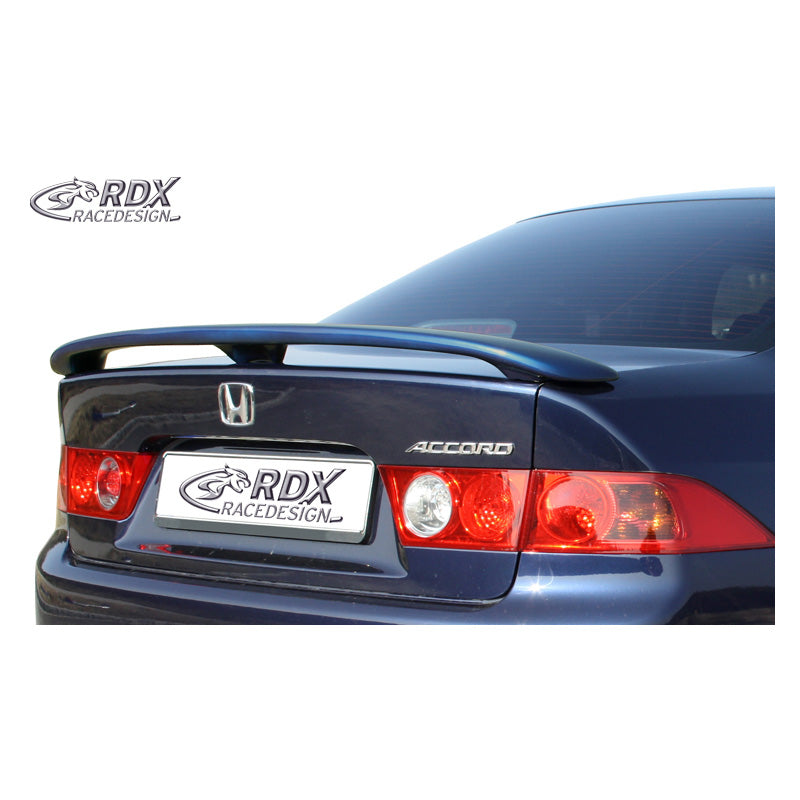 RDX Racedesign, Heckspoiler passend für Honda Accord Limousine 2003-2008 (PUR-IHS), PU-Rim, Unlackiert