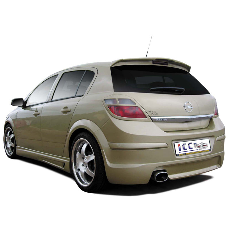 AutoStyle, Dachspoiler passend für Opel Astra H 5-türer 2004-2009, Unlackiert