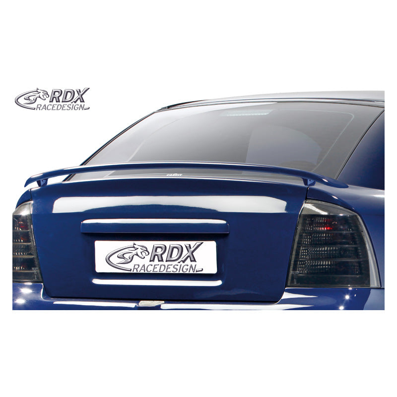 RDX Racedesign, Heckspoiler passend für Opel Astra G 3/5-türer 1998-2004 Klein (PUR-IHS), PU-Rim, Unlackiert