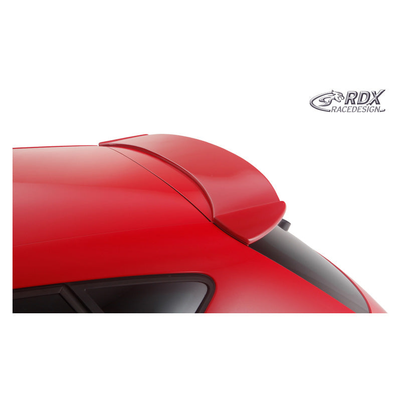 RDX Racedesign, Dachspoiler passend für Seat Leon 5F 5-türer 2013-2020 inkl. FR (PUR-IHS), PU-Rim, Unlackiert