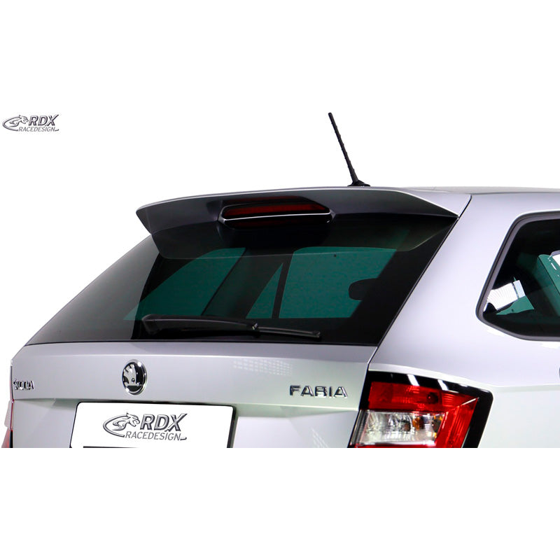 RDX Racedesign, Dachspoiler passend für Skoda Fabia III (5J) Kombi 2014- (PUR-IHS), PU-Rim, Unlackiert