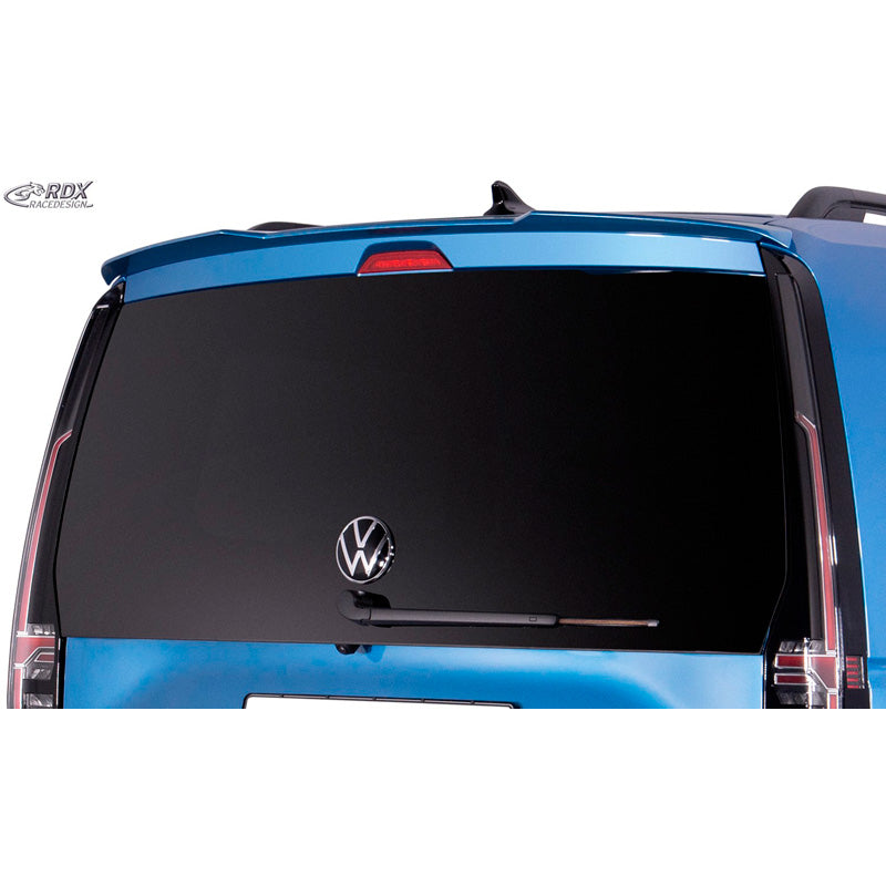 RDX Racedesign, Dachspoiler passend für Volkswagen Caddy V Box/MPV 2020- (mit Heckklappe) (PU), PU-Rim, Unlackiert