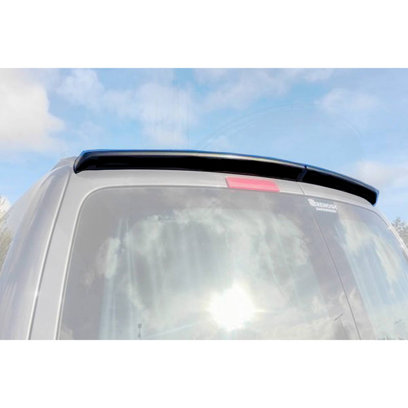 AutoStyle, Dachspoiler passend für Volkswagen Caddy 2004-2020 (mit 2 Hecktüre) (ABS Glänzend Schwarz)