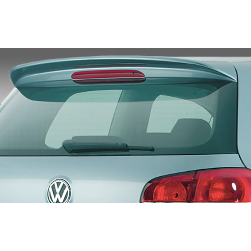 RDX Racedesign, Dachspoiler passend für Volkswagen Golf VI 3/5-türer 2008-2012 Large exkl. GTi/GTD (PU), PU-Rim, Unlackiert