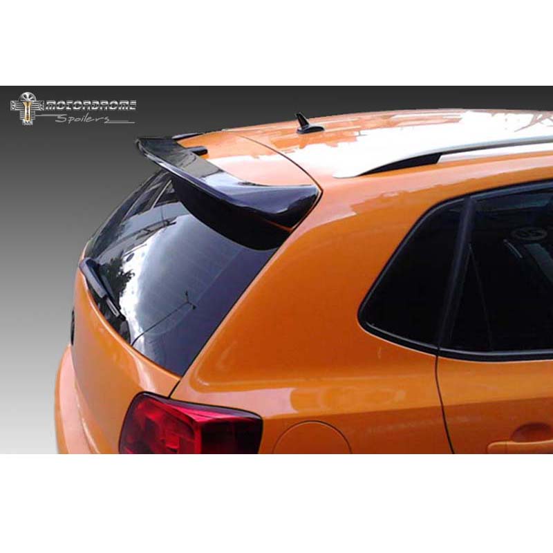 Motordrome, Dachspoiler passend für Volkswagen Polo 6C 3/5 türer 2014- (PU), PU-Rim, Unlackiert